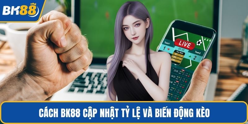 Cách BK88 cập nhật tỷ lệ và biến động kèo