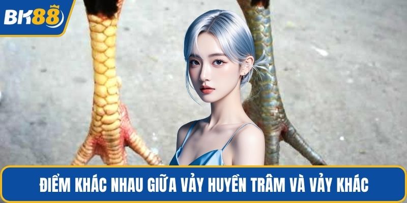 Điểm khác nhau giữa vảy huyền trâm và vảy khác