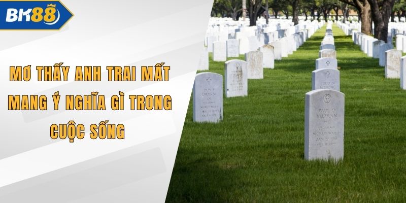 Mơ Thấy Anh Trai Mất Mang Ý Nghĩa Gì Trong Cuộc Sống